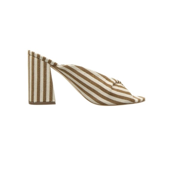Loeffler Randall Shoes - NIB Loeffler Randall Laurel Heeled Sandal in Striped Canvas Size 7.5
